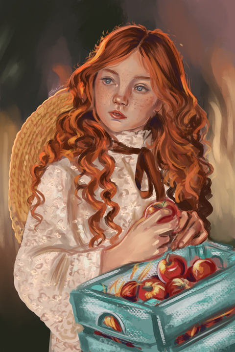 A study of a red haired girl