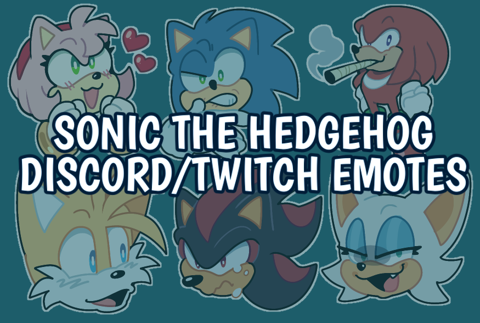 Sonic the Hedgehog Discord / Twitch emotes (P2U) - Critter / Saige 's ...