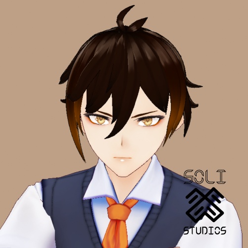 [Genshin Impact] Zhongli Hairstyle - Soli Studios's Ko-fi Shop - Ko-fi ...