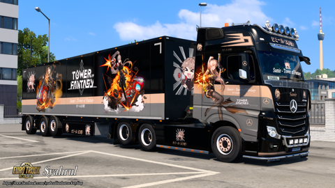 [ETS2] Samir - Tower of Fantasy [Combo Skin] - Syahrul Itasha ...