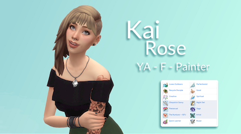 Sims Showcase - Kai Rose