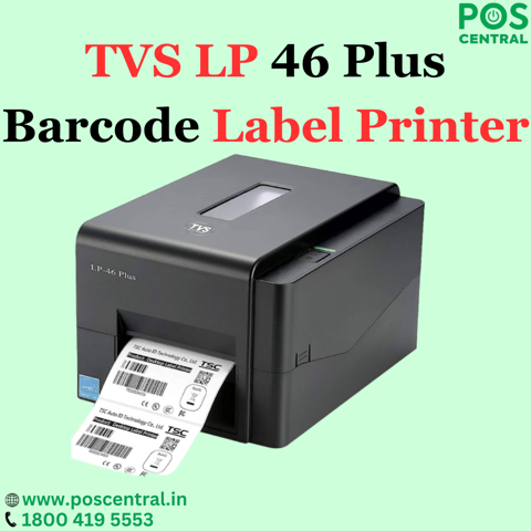 Top-Quality TVS LP 46 Plus Barcode Printer