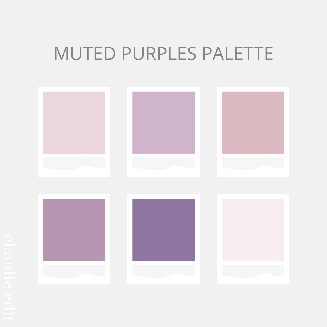 Muted Purples Palette Hex Codes free Claudie s Ko fi Shop Ko fi 