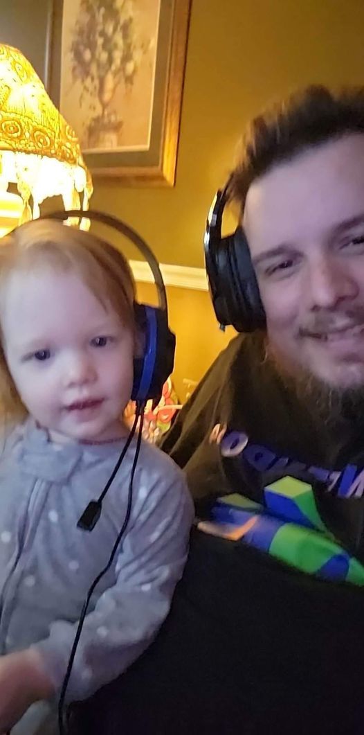 Me and my little gamer in training :)
