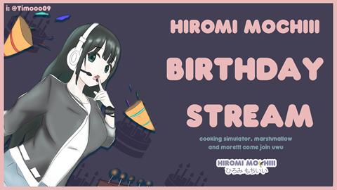 BIRTHDAY STREAM!! im back for now after hiatus