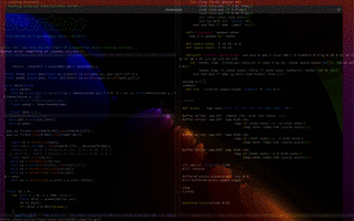 EMACS + SHADERS +OVERTONE