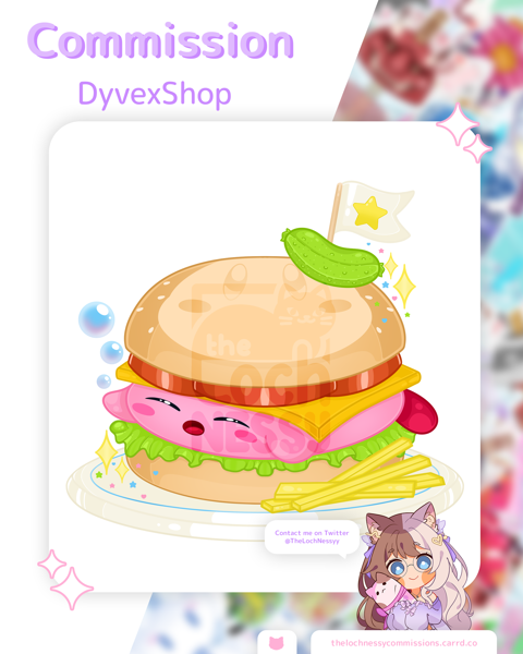 Merchandise Style Work Dyvex Kirby Burger