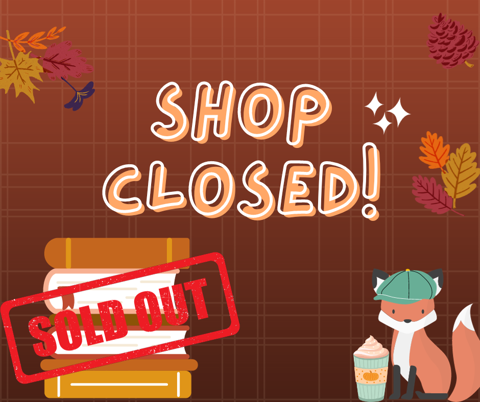 The Ko-Fi Shop is closed! 