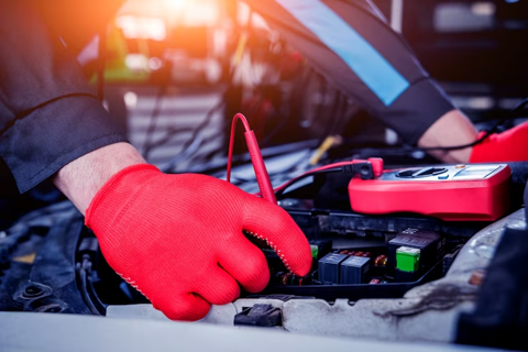 How do I check the health of my car battery?
