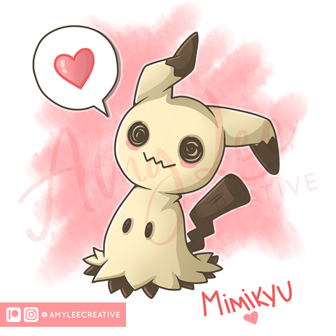 Mimikyu Print - Wolftrest's Ko-fi Shop