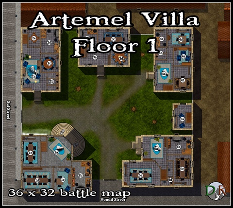 Artemel Family Villa Floor 1
