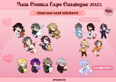 Catalogue for Asia Comics Expo!