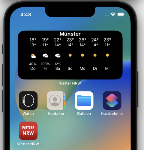 NEU: Widgets für iOS