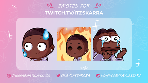 Emotes Completed for Itzskarra ✨🥰
