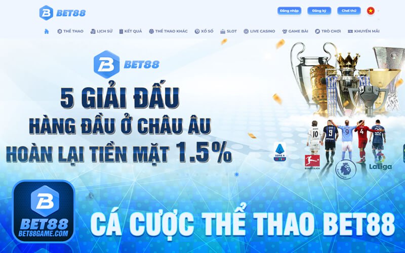 🏈Thể Thao Bet88🏈