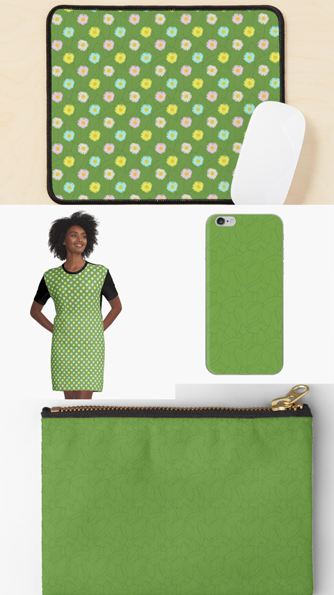 New Patterns Added to Redbubble