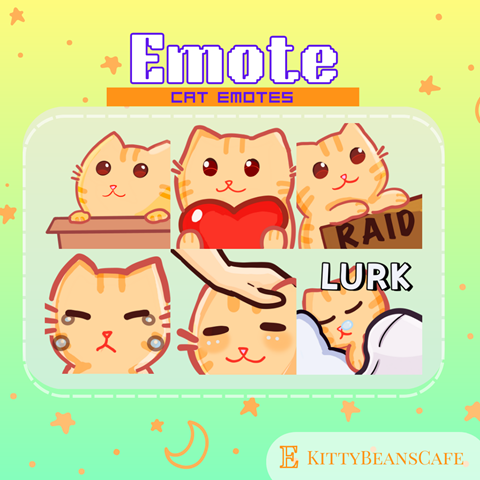 CAT LOVE EMOTE FOR TWITCH, DISCORD IN 5 COLORS - Voideyes's Ko-fi Shop -  Ko-fi ❤️ Where creators get support from fans through donations,  memberships, shop sales and more! The original 'Buy