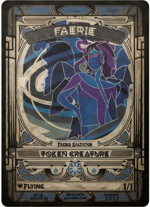 Arcane III Blue Faerie