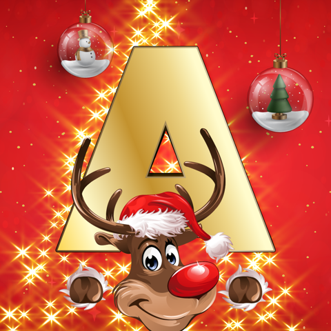 Aurora City Christmas Themed Logo