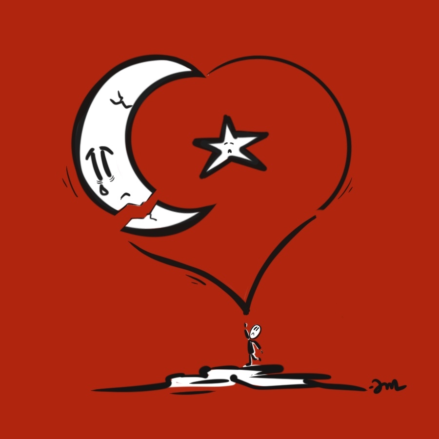 Mes pensées pour le peuple de Turquie 🇹🇷 