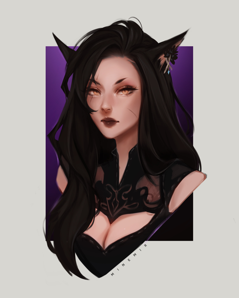 Colored sketch comms 🖤