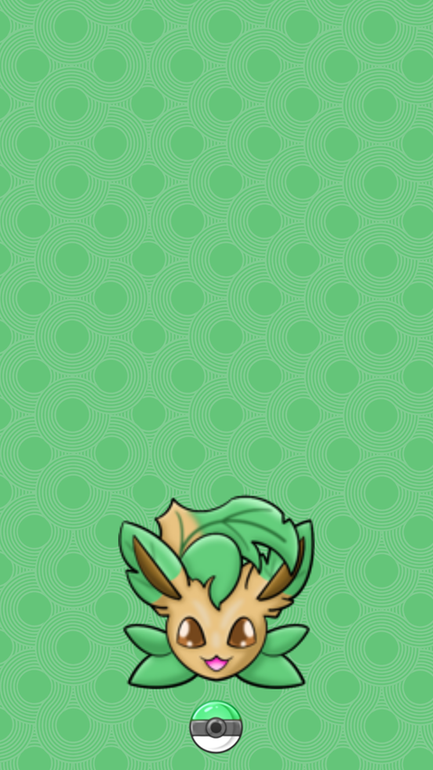 Leafeon, eevee, pokemon, HD phone wallpaper