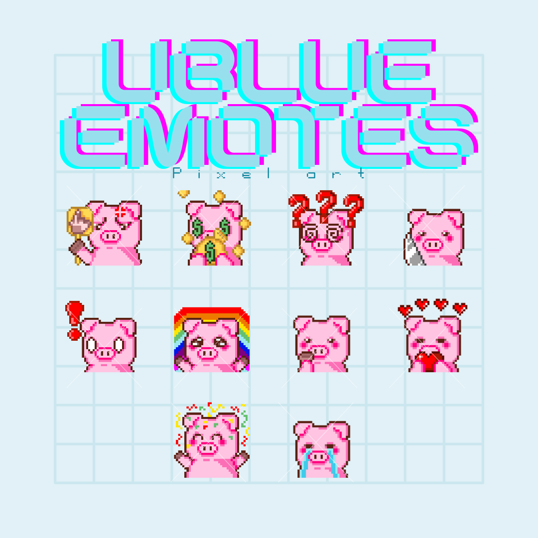 Pixel Coin Emote Twitch Emote Discord Emote Twitch 