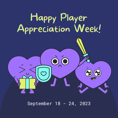 Happy Player Appreciation Week 2023!