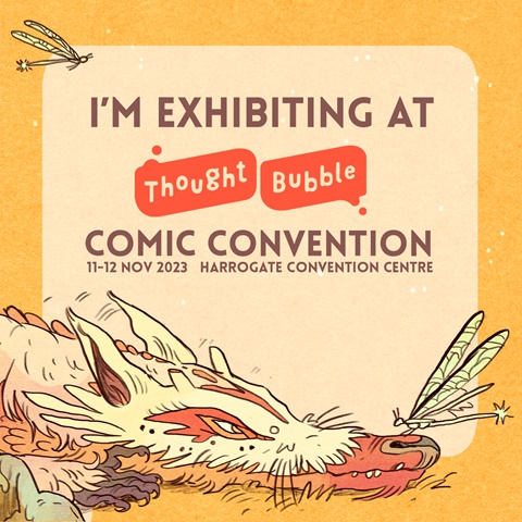 I'll be at Thought Bubble 2023!