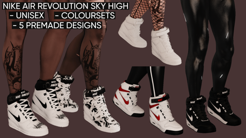 Nike Air Revolution Sky High (Unisex) Up Now ♥