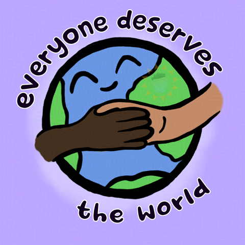 Everyone Deserves the World (Logo Commission)