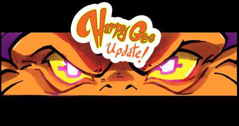 Harpy Gee comic update, April 15th 2024