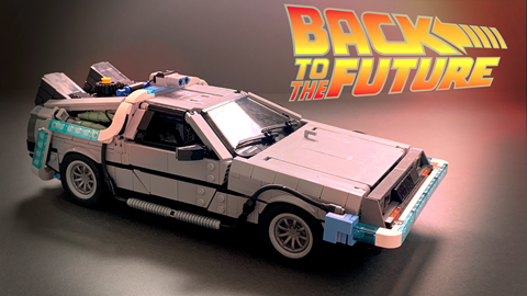 The Delorean from Back To The Future