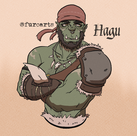 Gold Diggers Character Portrait 2 (Hagu)