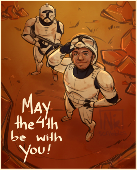 May the 4th be with you Nomads!