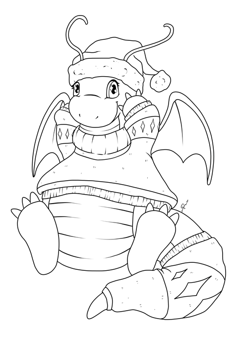 Christmas Sweater Dragonite 