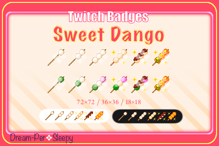 P2U: Sweet Dango for Twitch