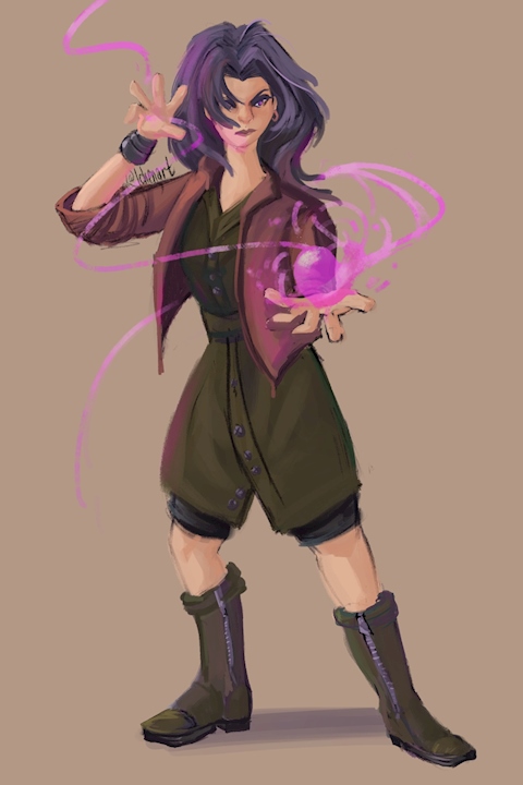 Mage character sketch