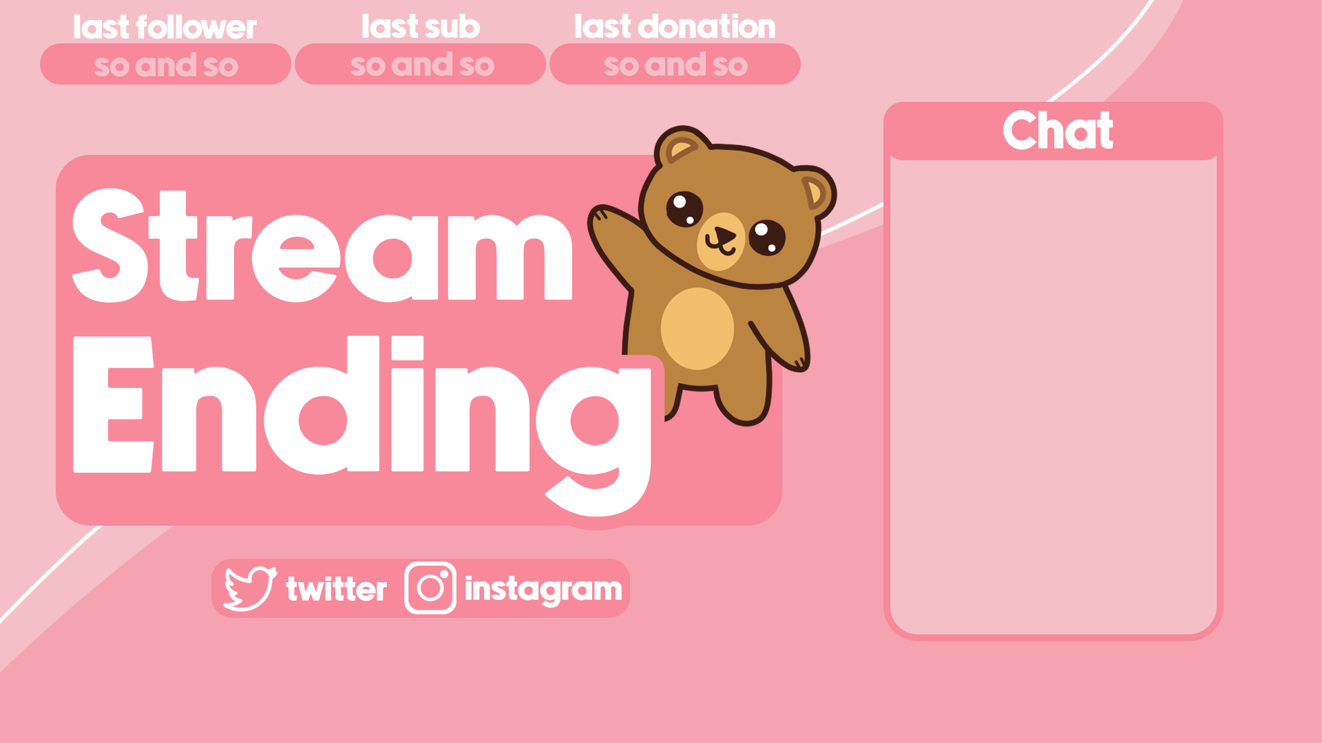 stream ending animated text - oddie's Ko-fi Shop - Ko-fi ❤️ Where creators  get support from fans through donations, memberships, shop sales and more!  The original 'Buy Me a Coffee' Page.