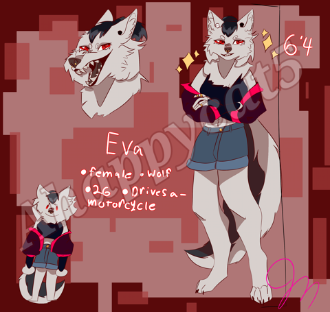 Meet eva a new character of mine (⁠人⁠*⁠´⁠∀⁠｀⁠)⁠｡⁠*