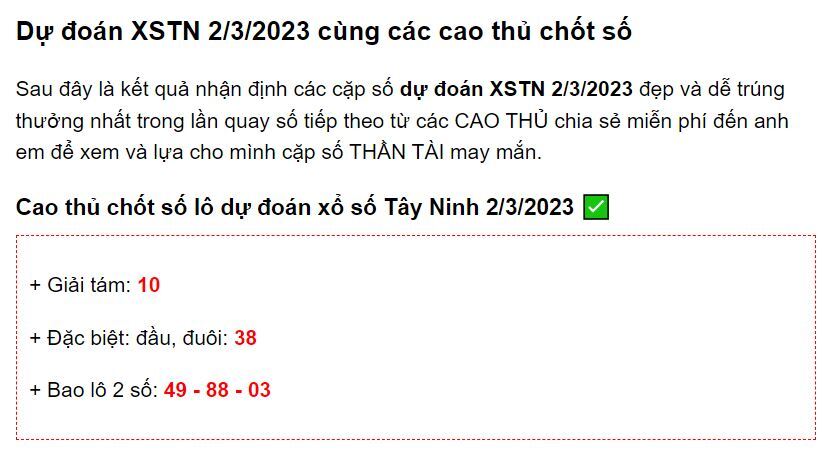 49 là số thần tài