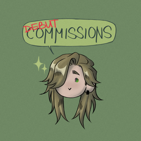 OPENING MY DEBUT COMMISSIONS!!!!