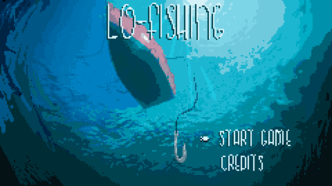 Lo-Fishing Title Screen