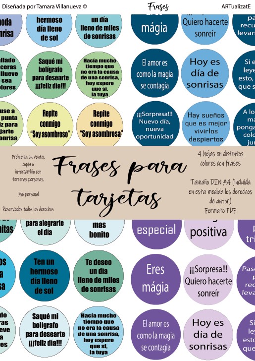 Lettering Workbook para Adultos. Frases Motivadoras en Español. Ediciones  Creativas DIY: 25 Láminas con Frases Motivadoras en Español. (Spanish