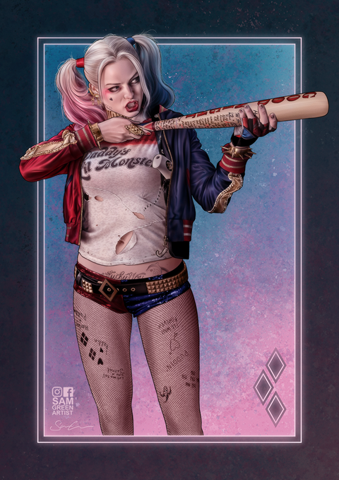Harley Quinn - Illustration