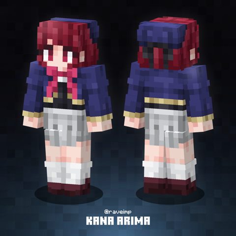 Minecraft Skin #5 - Kana Arima