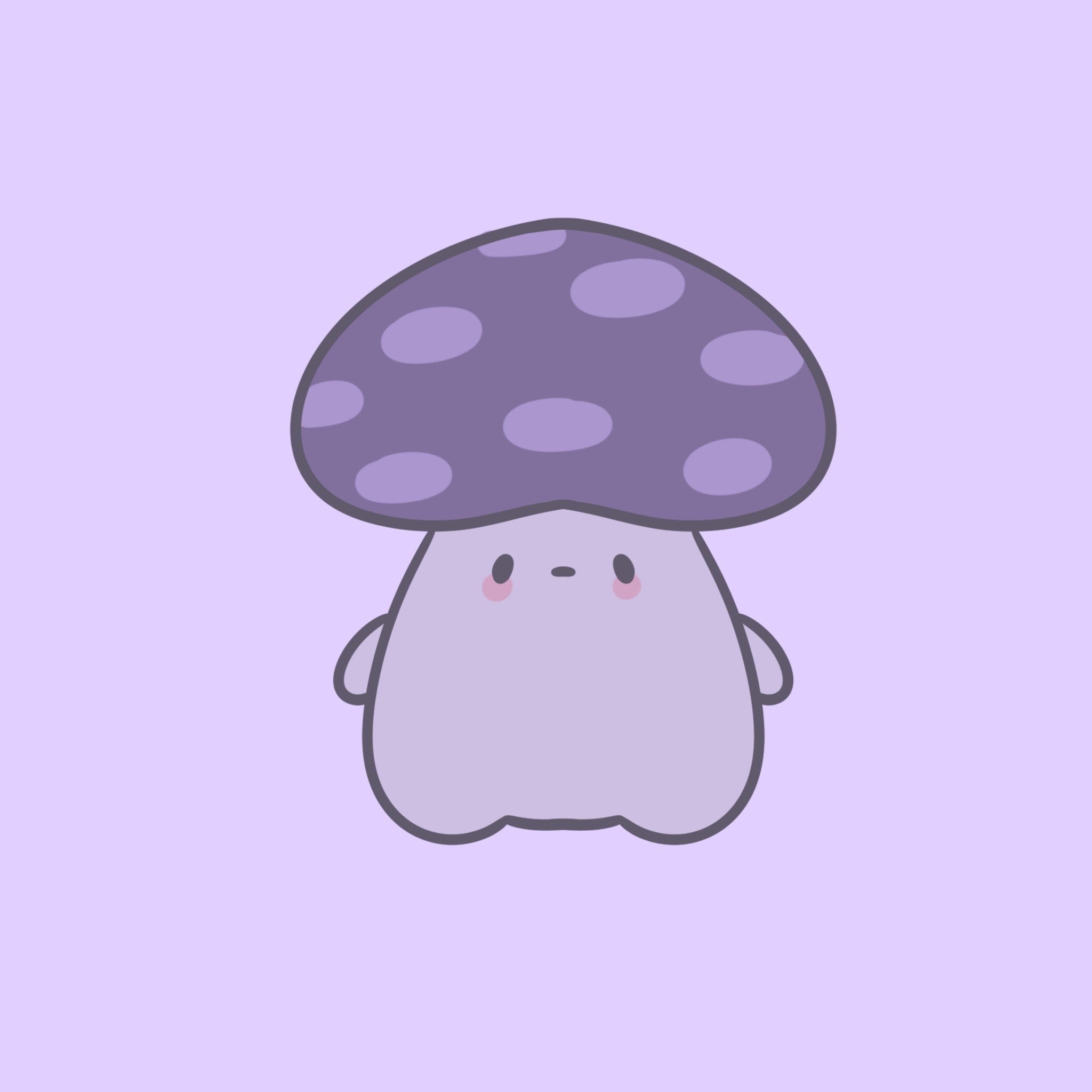 grumpy mushroom 🍄