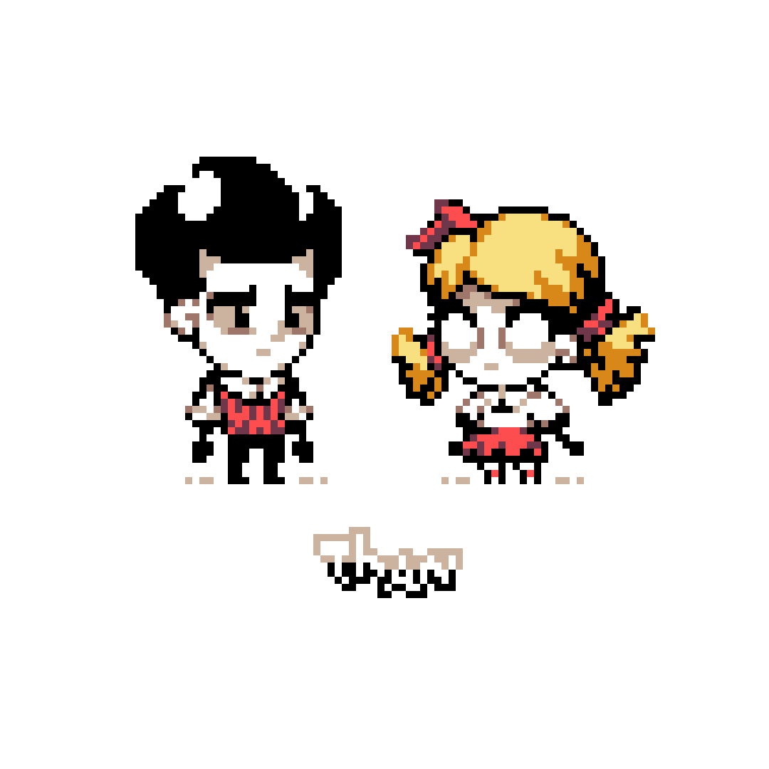 Wilson and Wendy - Don't Starve