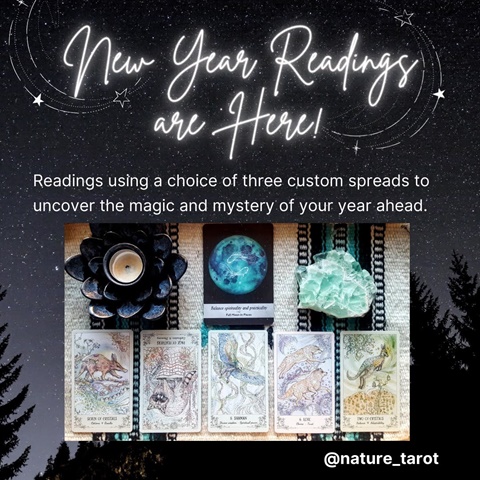 New Years Readings are Open ~ Members get 50% off