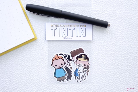 Tintin Stickers